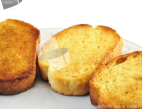 Image of garlic toasts