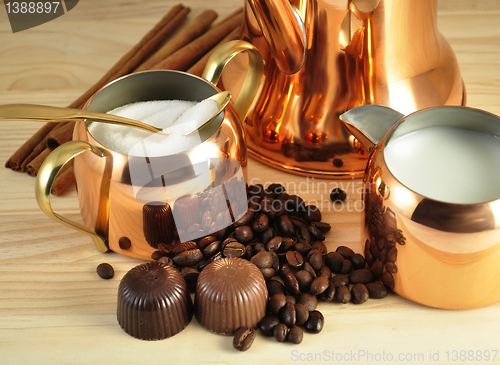 Image of vintage coffee set 