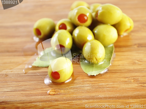 Image of green olives