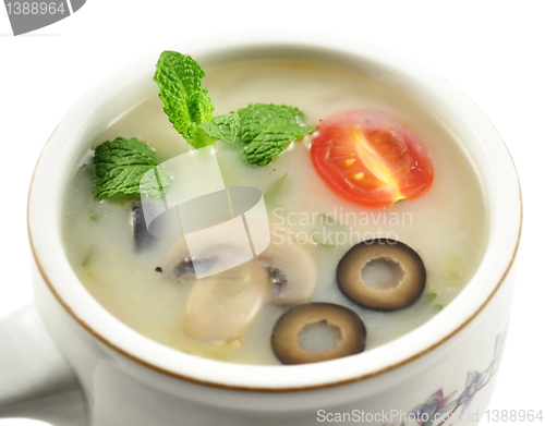 Image of mushroom soup