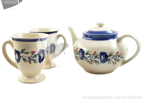 Image of tea pot and cups 