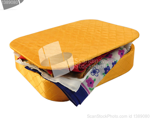 Image of old silk box 