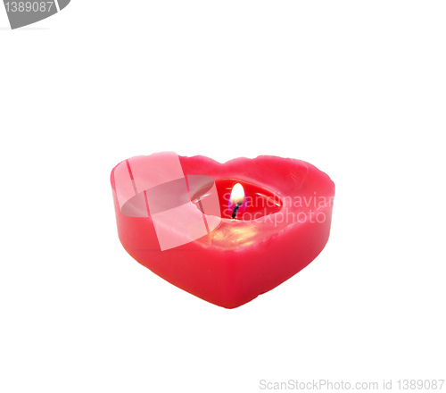 Image of candle heart 