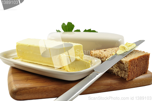 Image of butter and bread 