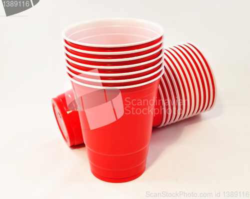 Image of plastic cups