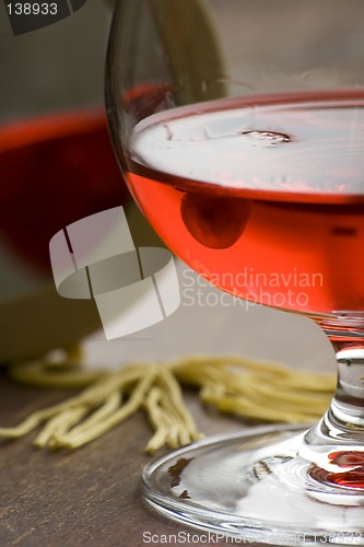 Image of Red liqueur and mirror I