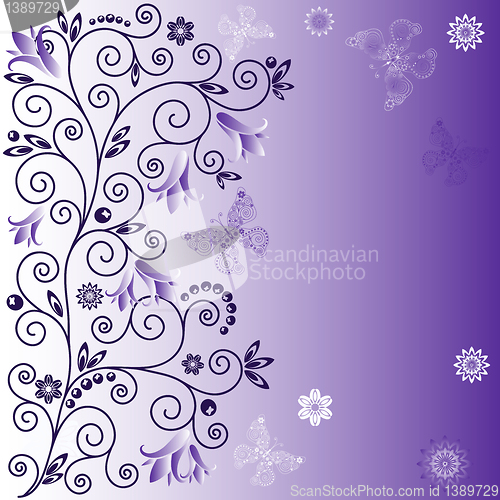 Image of Gentle violet background