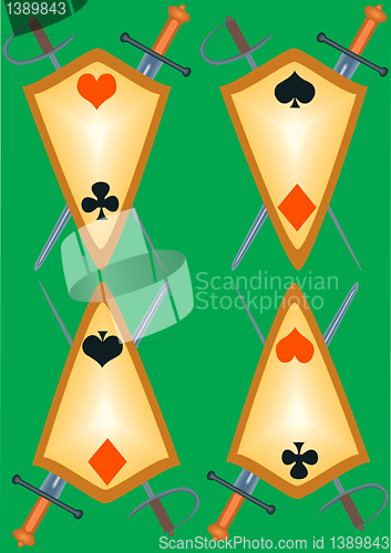 Image of Cover for playing cards.