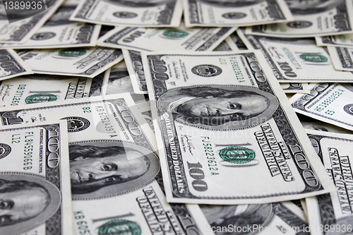 Image of money background