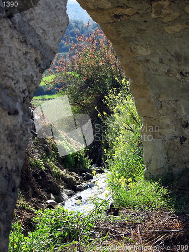 Image of Nature arch. Flasou. Cyprus