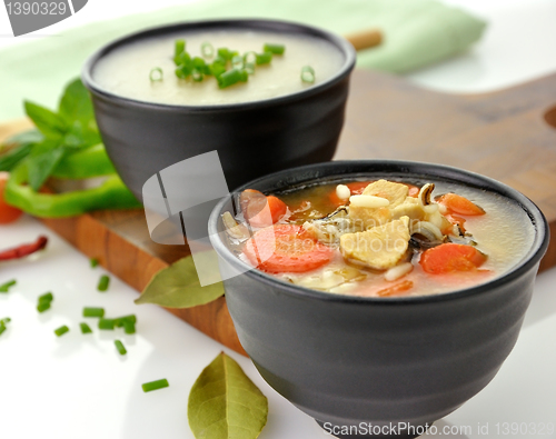 Image of Healthy Soup Bowls