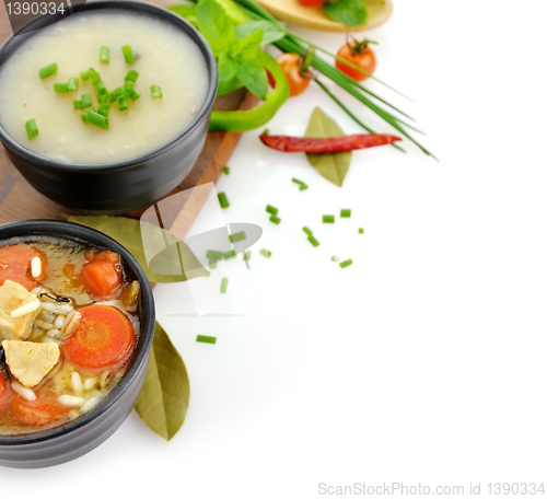 Image of Healthy Soup Bowls