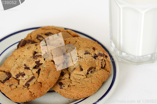 Image of Cookies and milk