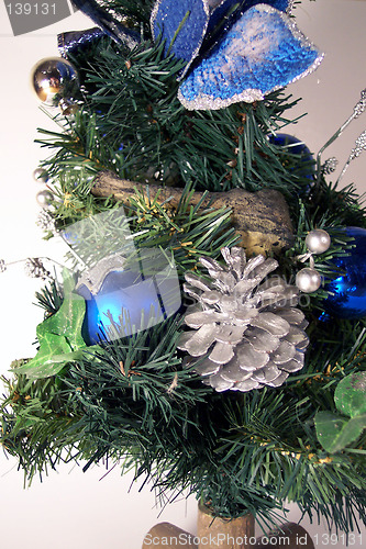 Image of decorated tree