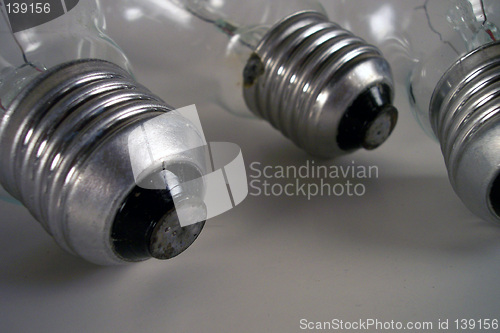 Image of three light bulbs