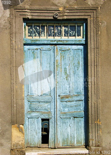 Image of A really old door. Flasou. Cyprus