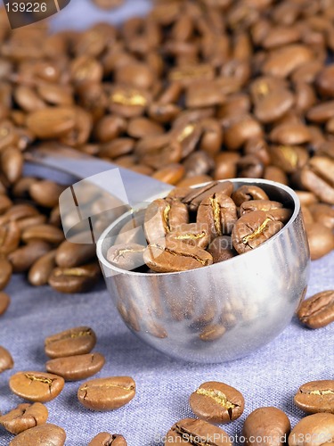 Image of spoon full of coffee