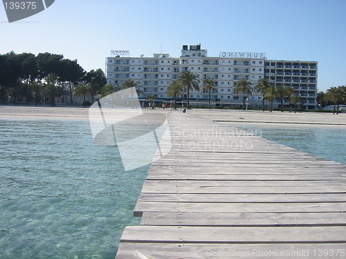 Image of pier at Alcudia