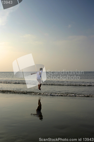 Image of Playing in the Sea