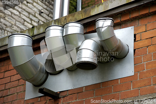 Image of Pipes of ventilation