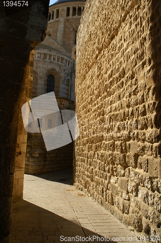 Image of A street in the old city jerusalem