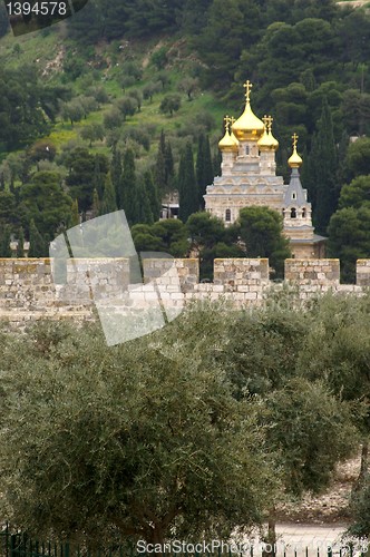 Image of russian orthodox church in jerusalem