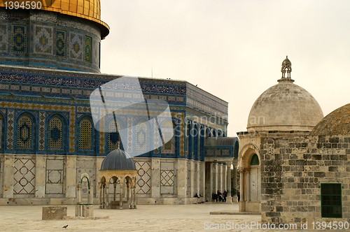 Image of jerusalem old city - dome of the rock
