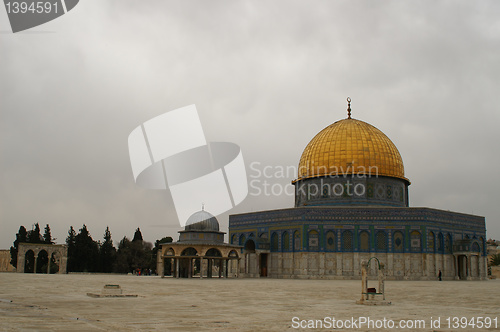 Image of jerusalem old city - dome of the rock