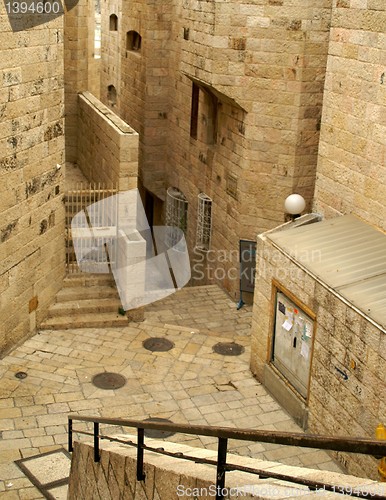 Image of A street in the old city jerusalem