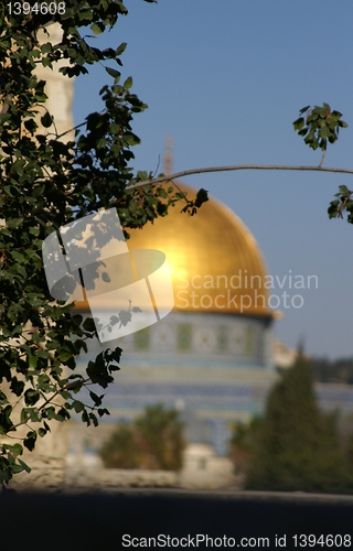 Image of  Gold Dome of the rock