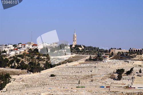 Image of Olive mount in Jerusalem