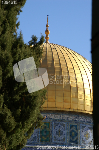 Image of  Gold Dome of the rock