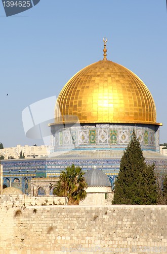 Image of  Gold Dome of the rock