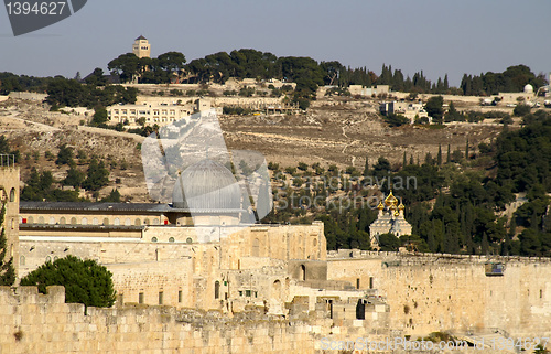 Image of jerusalem old city - al aqsa mosque