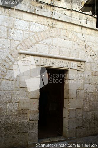 Image of Jerusalem church door