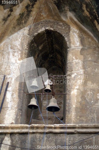 Image of Bells in a Jerusalem holy church