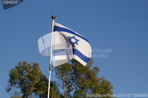 Image of Israel state flag 