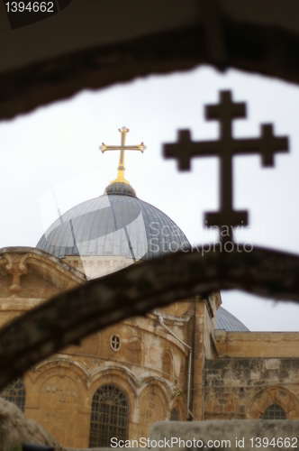 Image of Jerusalem churches - crosses