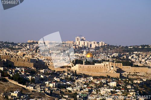 Image of Jerusalem old city temple mount
