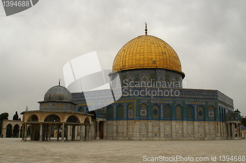 Image of jerusalem old city - dome of the rock