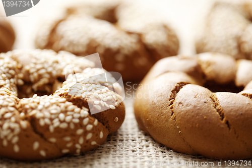 Image of fresh wholegrain bread