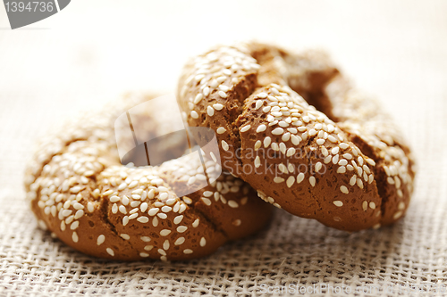 Image of fresh wholegrain bread