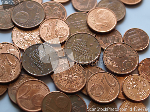 Image of Euro coins