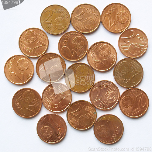 Image of Euro coins