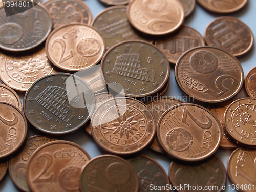 Image of Euro coins