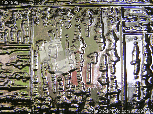 Image of Decorated glass