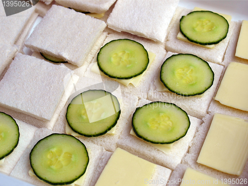 Image of Cucumber sandwich
