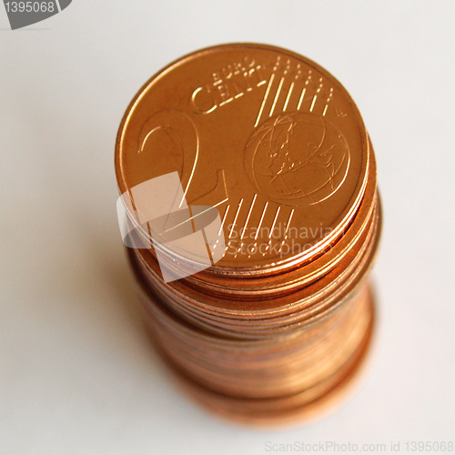 Image of Euro coins