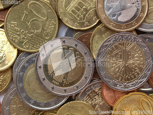 Image of Euro coins