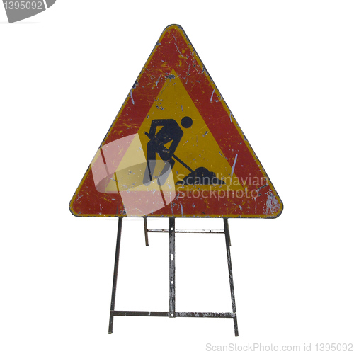 Image of Road work sign
